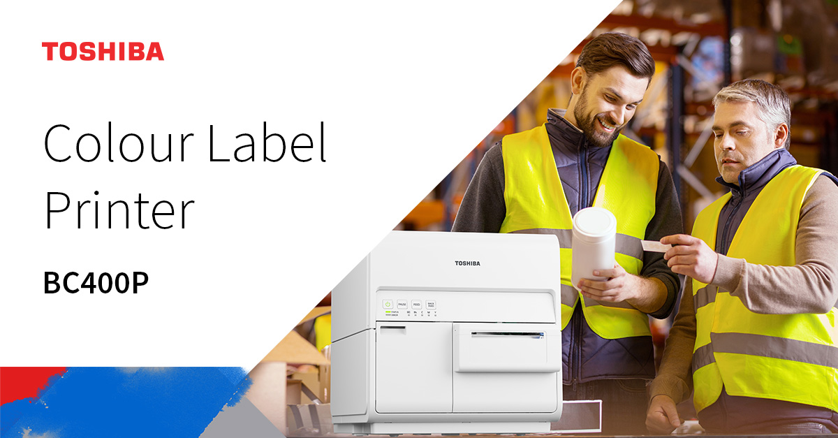 BC400P Colour Label Printer Toshiba